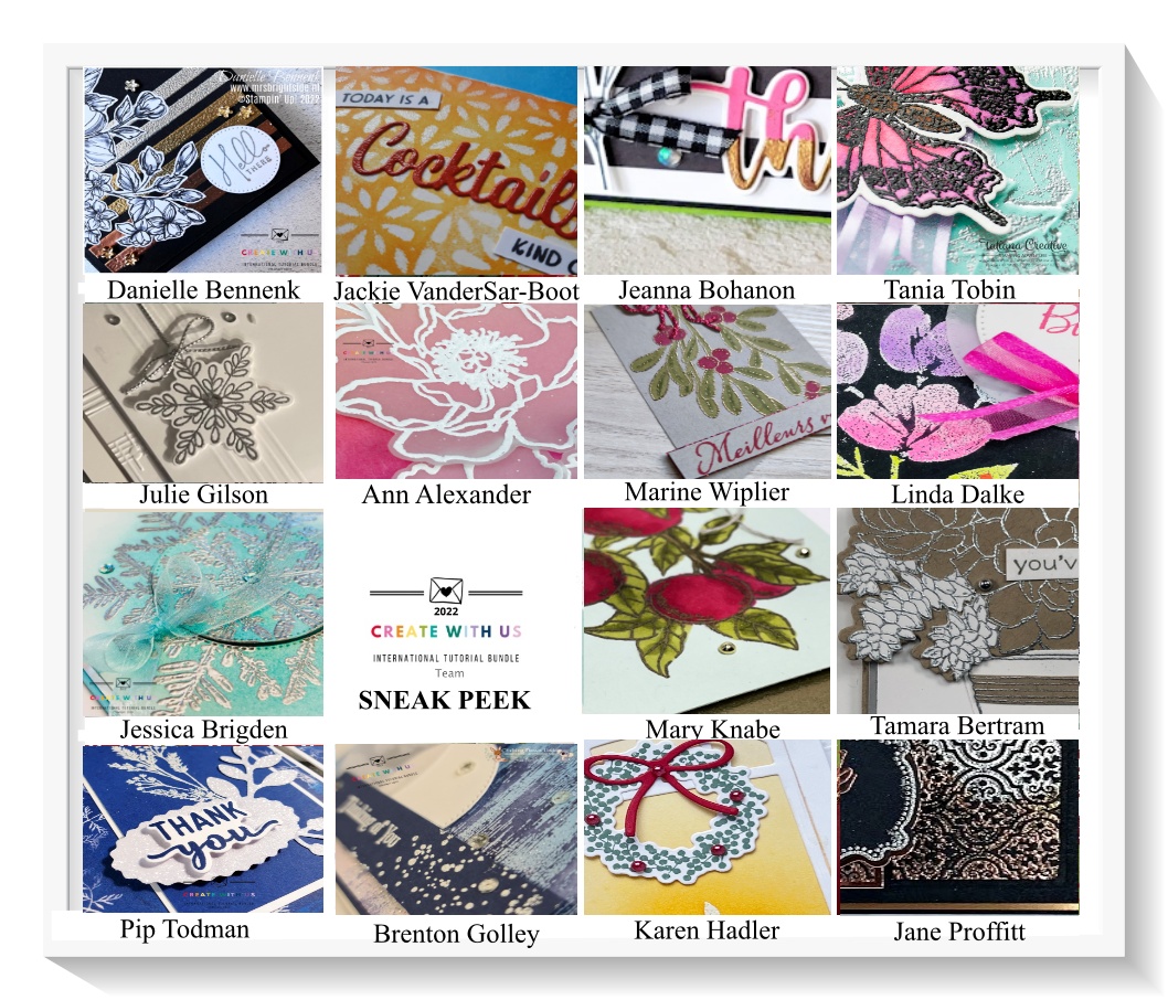 Create With Us International November Heat Embossing Techniques