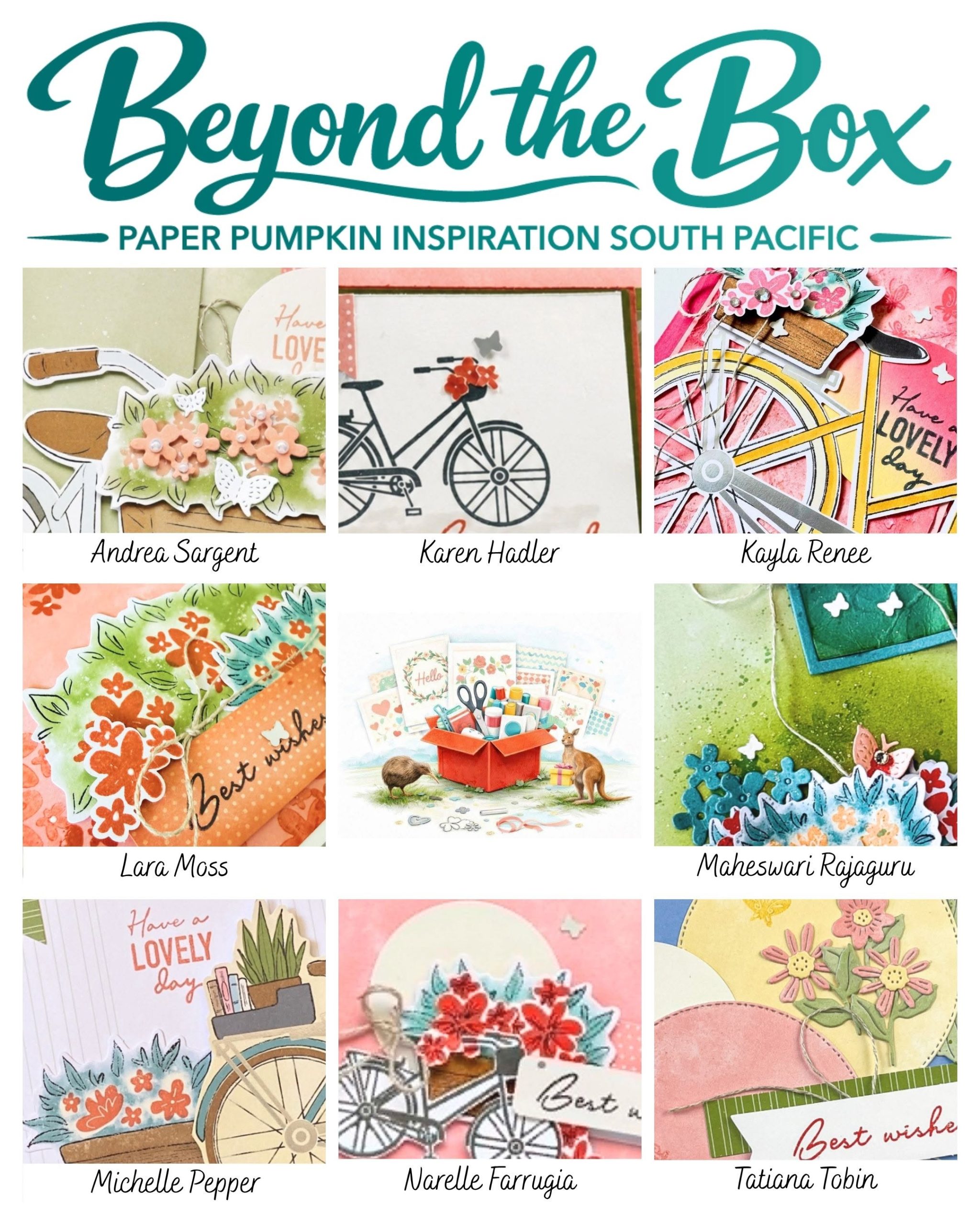 Beyond the Box – June Bikes & Blooms Alternative Projects Bundle