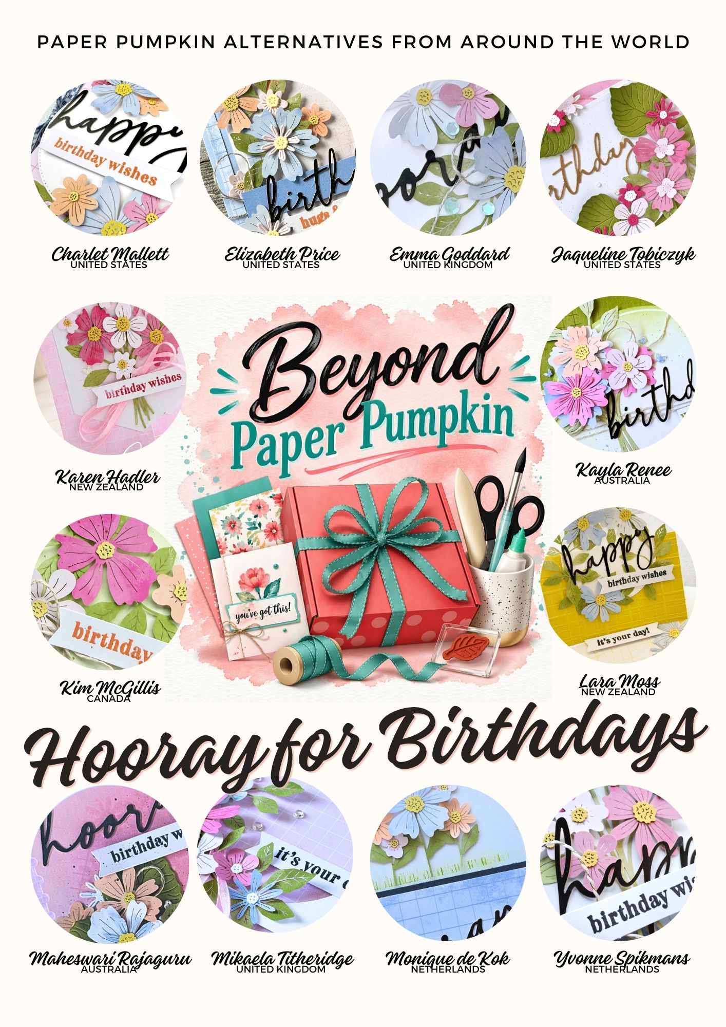 Beyond Paper Pumpkin July | 12 Hooray For Birthdays Alternatives